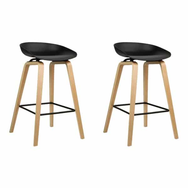 Artiss 2x Bar Stools Wooden