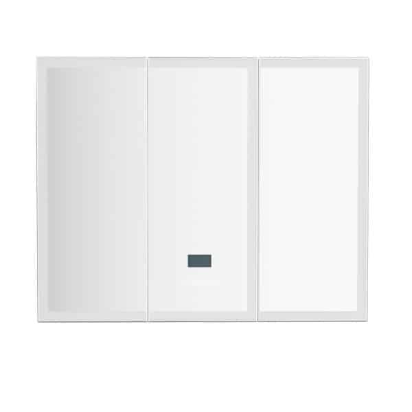 Bathroom Mirror Cabinet LED Light 900x720mm Medicine Wall Storage - Image 3