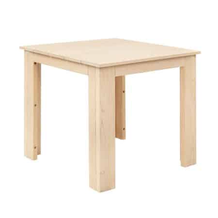Gardeon Coffee Side Table Wooden Desk Outdoor Furniture Camping Garden Natural