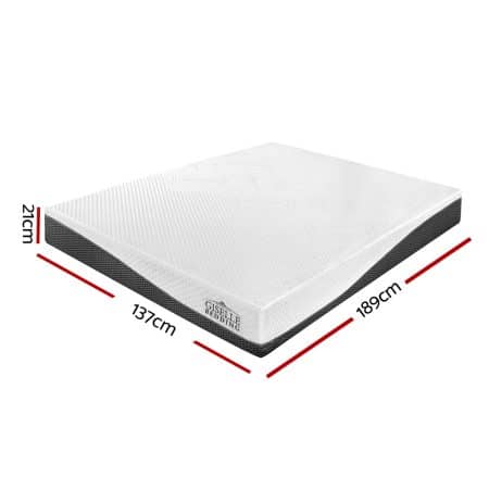 Giselle Bedding Memory Foam Mattress Bed Cool Gel Non Spring 21cm Double - Image 2