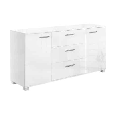 Artiss Buffet Sideboard High Gloss - White