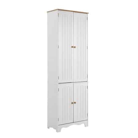 Artiss Buffet Sideboard 4 Doors - BERNE White