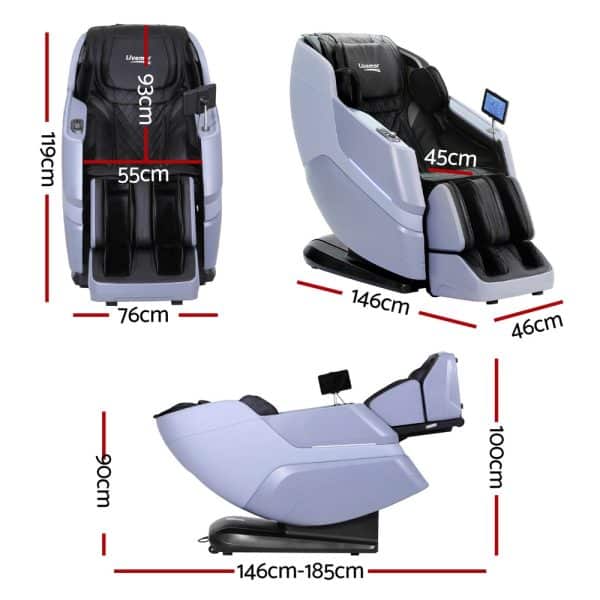 Livemor 4D Massage Chair Electric Recliner Home Massager Miraj - Image 2