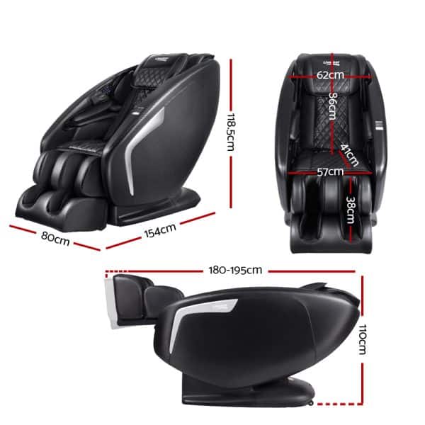 Livemor 3D Massage Chair Electric Recliner Massager Delmue - Image 2