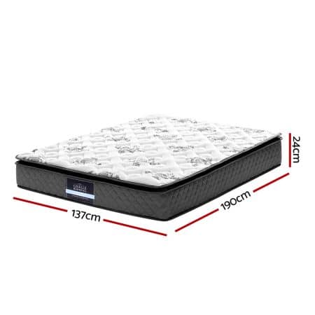 Giselle Bedding 24cm Mattress Pillow Top Double - Image 2
