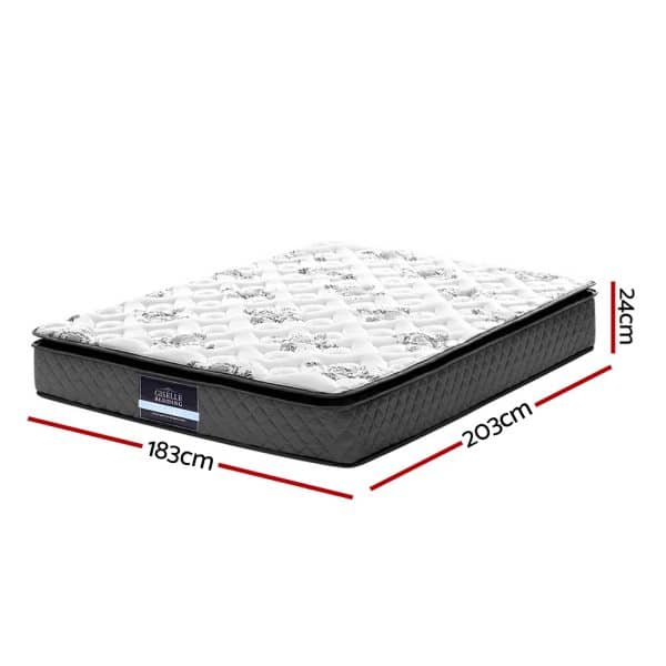 Giselle Bedding 24cm Mattress Pillow Top King - Image 2
