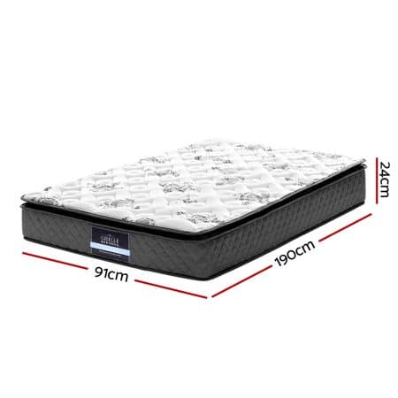 Giselle Bedding 24cm Mattress Pillow Top Single - Image 2