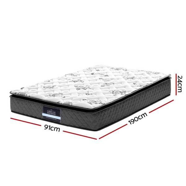 Giselle Bedding 24cm Mattress Pillow Top Single - Image 2