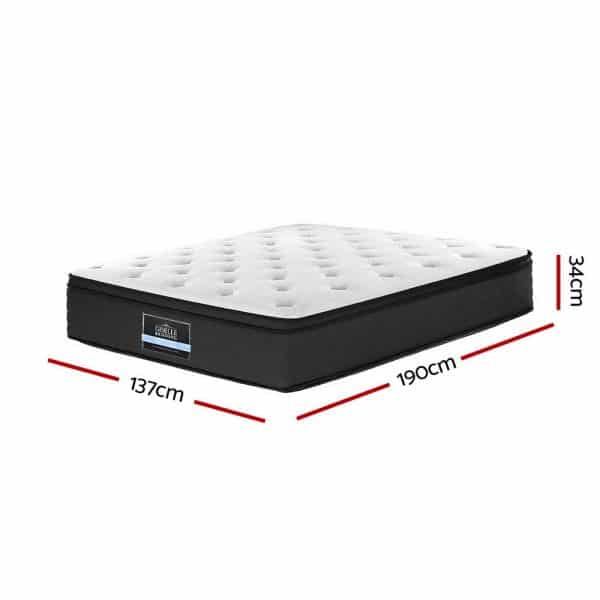 Giselle Bedding 34cm Mattress Euro Top Double - Image 2