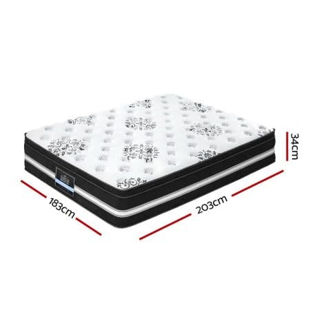 Giselle Bedding 34cm Mattress Cool Gel Memory Foam King - Image 2