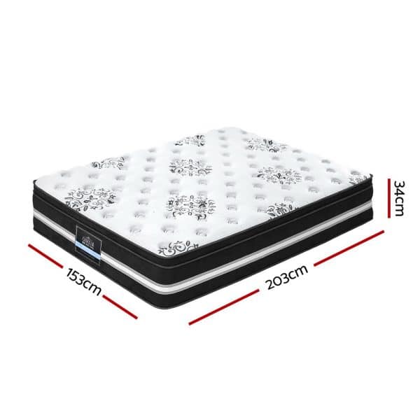 Giselle Bedding 34cm Mattress Cool Gel Memory Foam Queen - Image 2