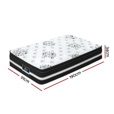 Giselle Bedding 34cm Mattress Cool Gel Memory Foam Single - Image 2