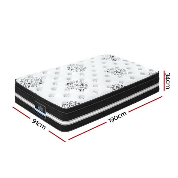 Giselle Bedding 34cm Mattress Cool Gel Memory Foam Single - Image 2