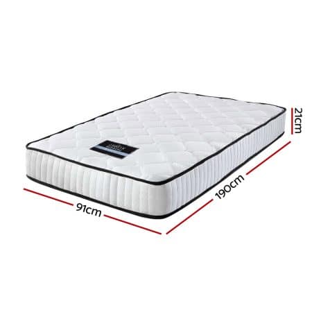 Giselle Bedding 21cm Mattress Tight Top Single - Image 2
