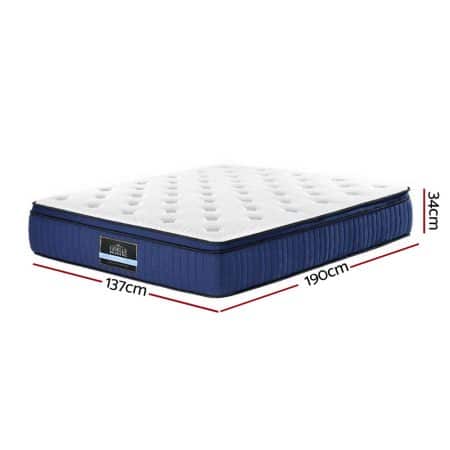 Giselle Bedding 34cm Mattress Cool Gel Memory Foam 7 Zone Double - Image 2