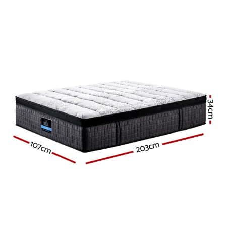 Giselle Bedding 34cm Mattress 9 Zone Latex Foam King Single - Image 2