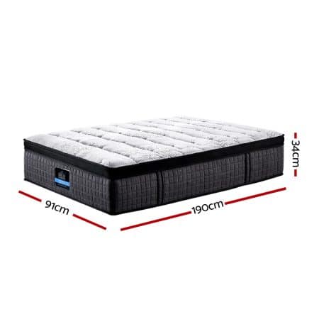 Giselle Bedding 34cm Mattress 9 Zone Latex Foam Single - Image 2