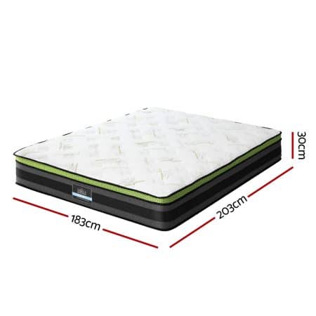 Giselle Mattress Cool Gel Foam 30cm King - Image 2