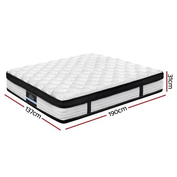 Giselle Bedding 31cm Mattress Euro Top Double - Image 2