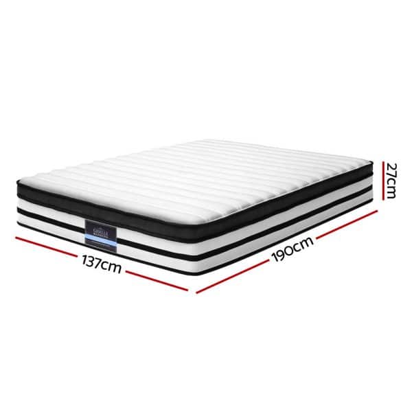 Giselle Bedding 27cm Mattress Euro Top Double - Image 2