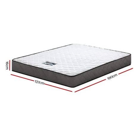 Giselle Bedding 16cm Mattress Tight Top Double - Image 2