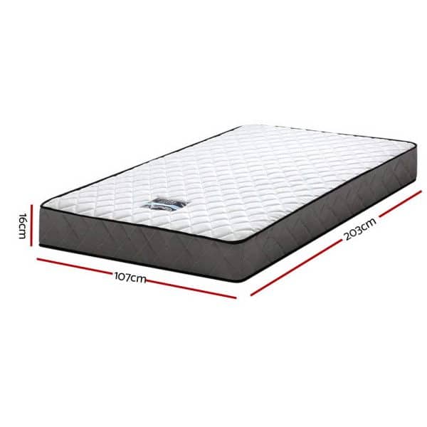 Giselle Bedding 16cm Mattress Tight Top King Single - Image 2