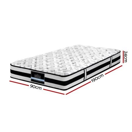 Giselle Bedding 24cm Mattress Super Firm Single - Image 2