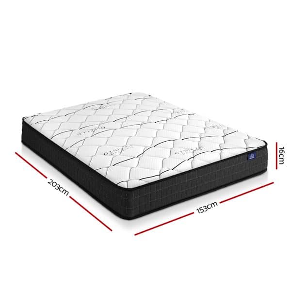 Giselle Bedding 16cm Mattress Medium Firm Queen - Image 2