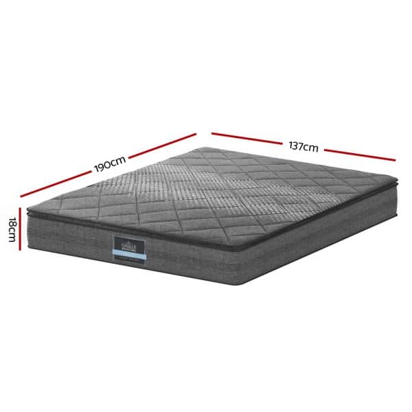 Giselle Bedding 18cm Mattress Pillow Top Double - Image 2