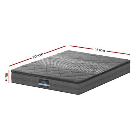 Giselle Bedding 18cm Mattress Pillow Top Queen - Image 2
