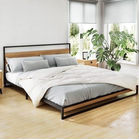 Artiss Bed Frame King Size Metal Frame DANE - Image 2