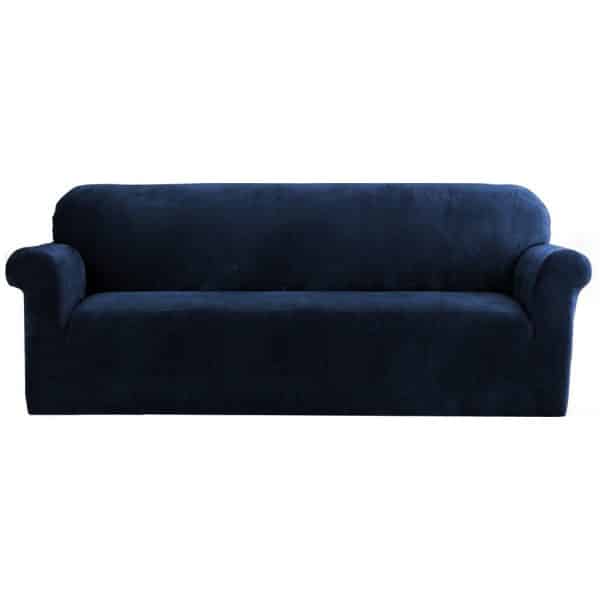 Artiss Sofa Cover Couch Covers 4 Seater Velvet Sapphire