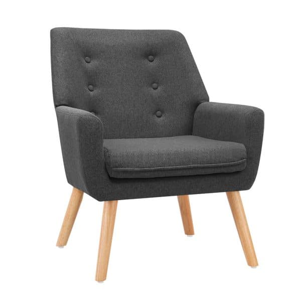 Armchair Tub Single Dining Chair - Image 2