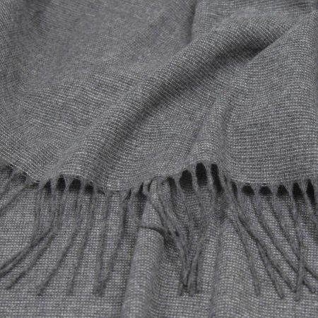 Paddington Throw - Fine Wool Blend - Slate - Image 2