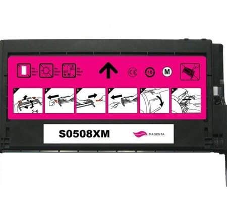 SAMSUNG [5 Star] CLT-M508L Premium Remanufactured Magenta Toner