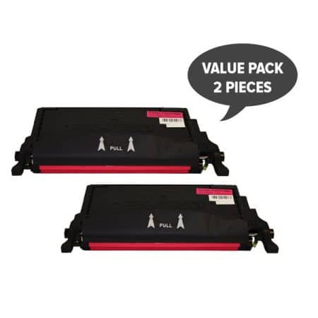 CLT-M508L Premium Generic Magenta Toner (Set of 2)