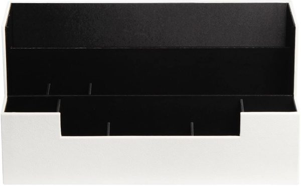 Desk Supplies Office Organizer Caddy (White) - Image 2