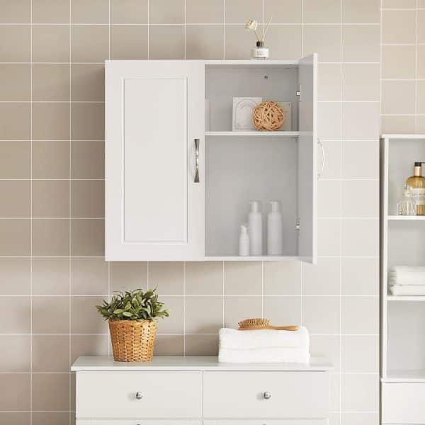 Wall Cabinets Storage, White - Image 2