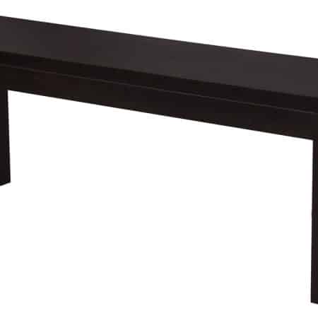 Tilda Solid Mahogany Timber Bench (Chocolate) - Image 2