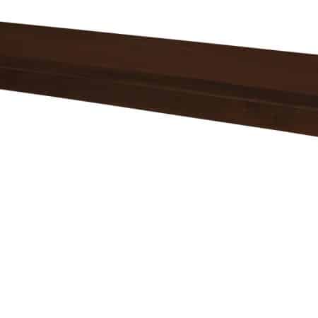 Tilda Solid Mahogany Timber Bench (Mahogany) - Image 2