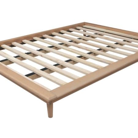 Gatsby Queen Size Platform Bed Base (Natural) - Image 2