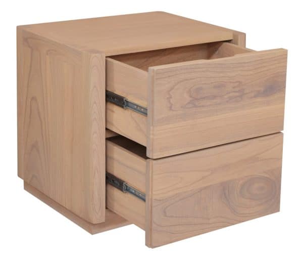 Gatsby 2-Drawer Bedside Table (Natural) - Image 2