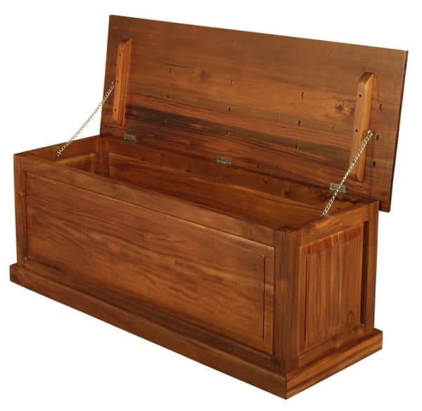 Tasmania Blanket Box - Medium (Light Pecan) - Image 2