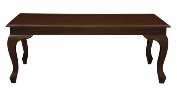 Queen Anne Coffee Table 120 x 70 cm - Mahogany - Image 2