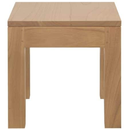Amsterdam Solid Timber Lamp Table (Natural)
