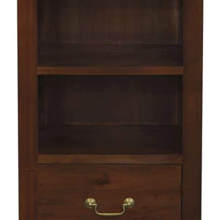 Tasmania 1 Drawer Solid Mahogany Timber Lamp Table (Mahogany)