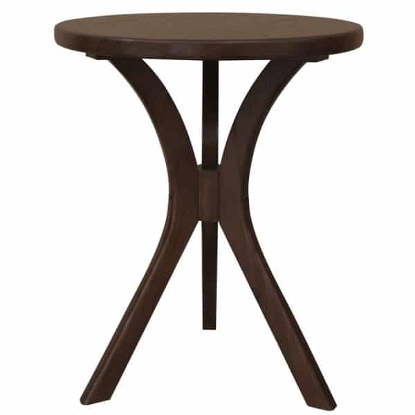 Gatsby Round Side Table - Small (Walnut) - Image 2