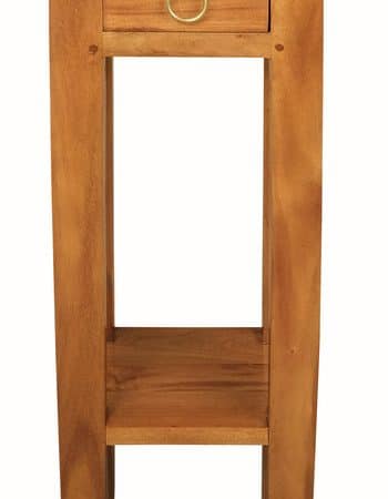 Ezra Straight Leg Plant Stand (Light Pecan)