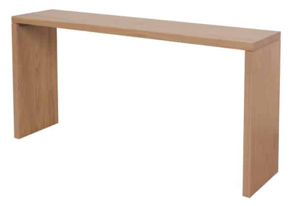 Apollo Solid Timber Console Table (Natural) - Image 2
