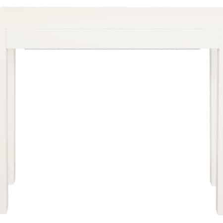 Amsterdam 1 Drawer Sofa Table (White)
